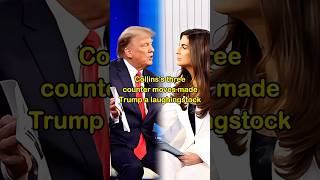 Collins’s three counter moves made Trump a laughingstock-1#shorts#celebrity#trump#collins