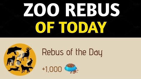 Rebus Of The Day Zoo 5 January | Zoo Rebus Of The Day | Rebus Of The Day Zoo Airdrop