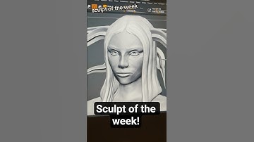 Sculpt of the week! #digitalart #zbrush #blender3d #3dart #3dartist #art #3dmodeling #arcane