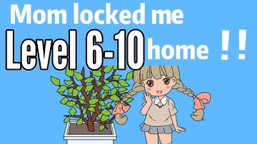 Mom Locked Me Home Day 6 7 8 9 10 Level Android iOS Walkthrough Solution Room Escape Game