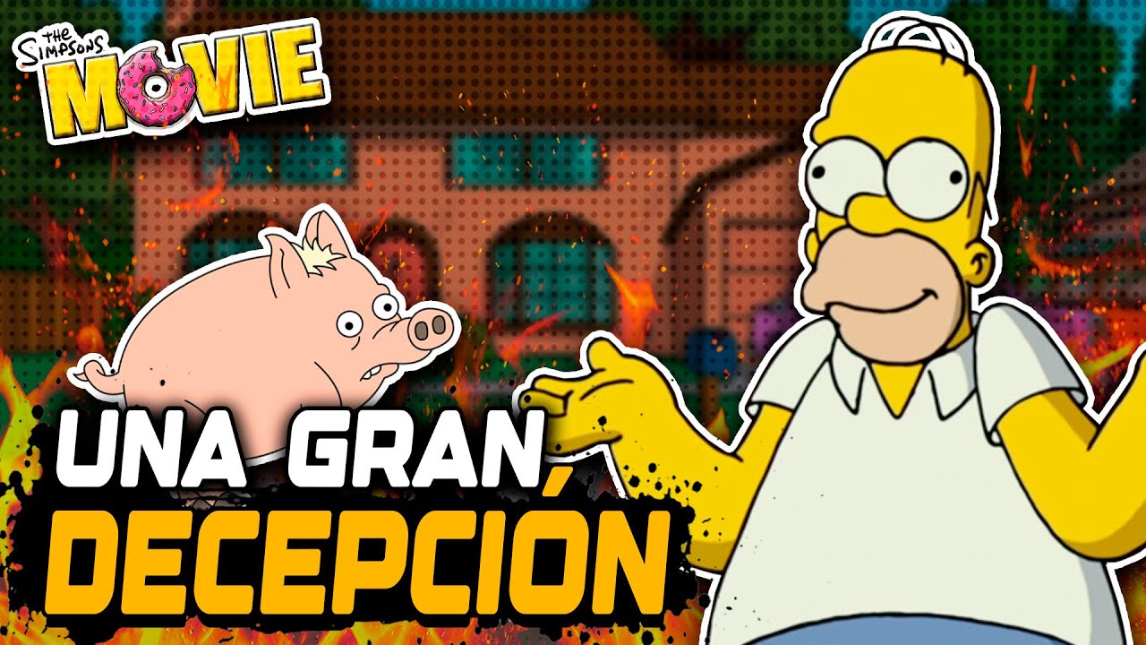 La película de Los Simpson es DECEPCIONANTE