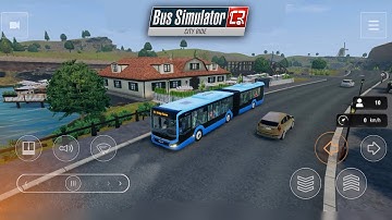 Bus Simulator City Ride - GamePlay #4 (MAN Lion