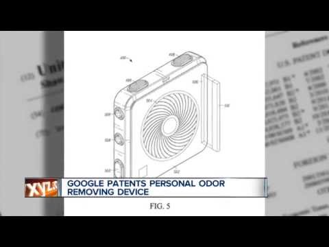 Google "odor removing device" issued patent