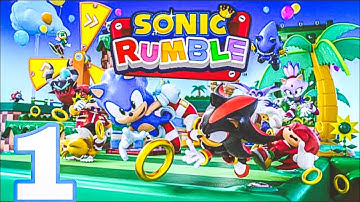 Sonic Rumble - Gameplay Walkthrough Part 1 - Tutorial & Sonic (iOS, Android)