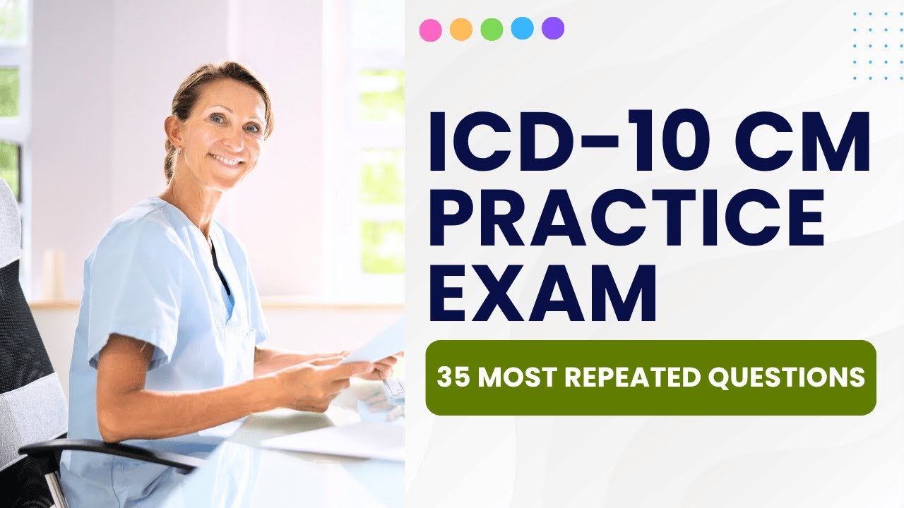 ICD-10 CM Chapter 1 Practice Questions - Medical Coding Exam Prep (35 ...
