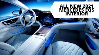 All New 2021 Mercedes EQS Interior Overview