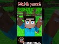 An Enderman Found Me… I Survived With Water | Minecraft Animation#shorts