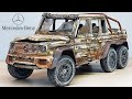 Restoration Mercedes Benz G63 AMG 6x6 Destroyed car