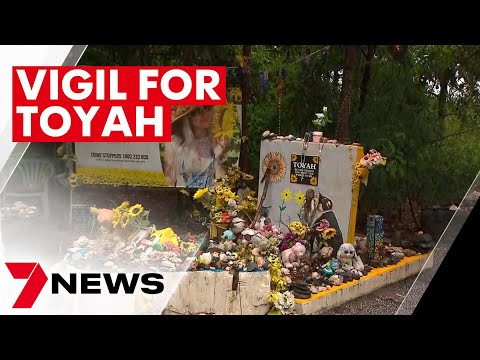 Loved ones and supporters gather to remember toyah cordingley | 7news