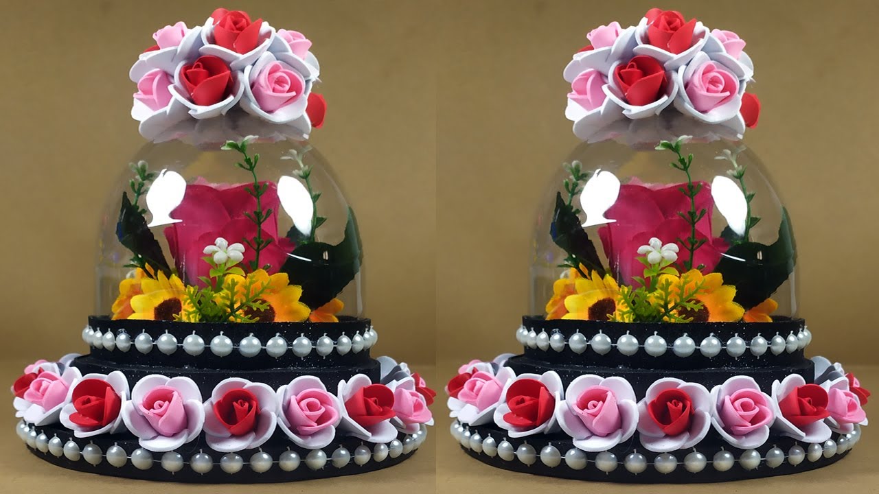 LEMBRANCINHA DIA DAS MÃES FACIL DE FAZER COM GARRAFA PET + EVA