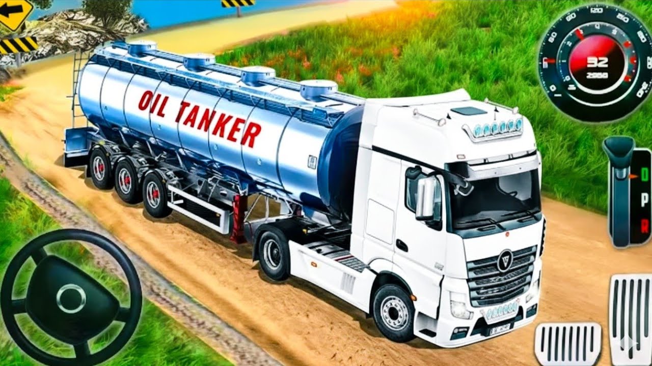 Oil Tanker Transport Driving Simulator Game- Heavy Cargo Transporter Truck Driver - Android GamePlay