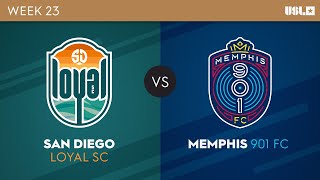 San Diego Loyal SC v Memphis 901 FC: August 12, 2023