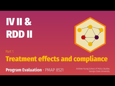 PMAP 8521 12 IV II RDD II 1 Treatment Effects And Compliance