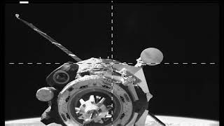 Soyuz MS 15 approaching and docking with the ISS