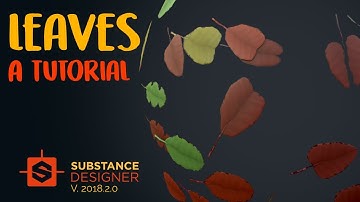 Leaf Generator | Beginner Substance Designer Tutorial