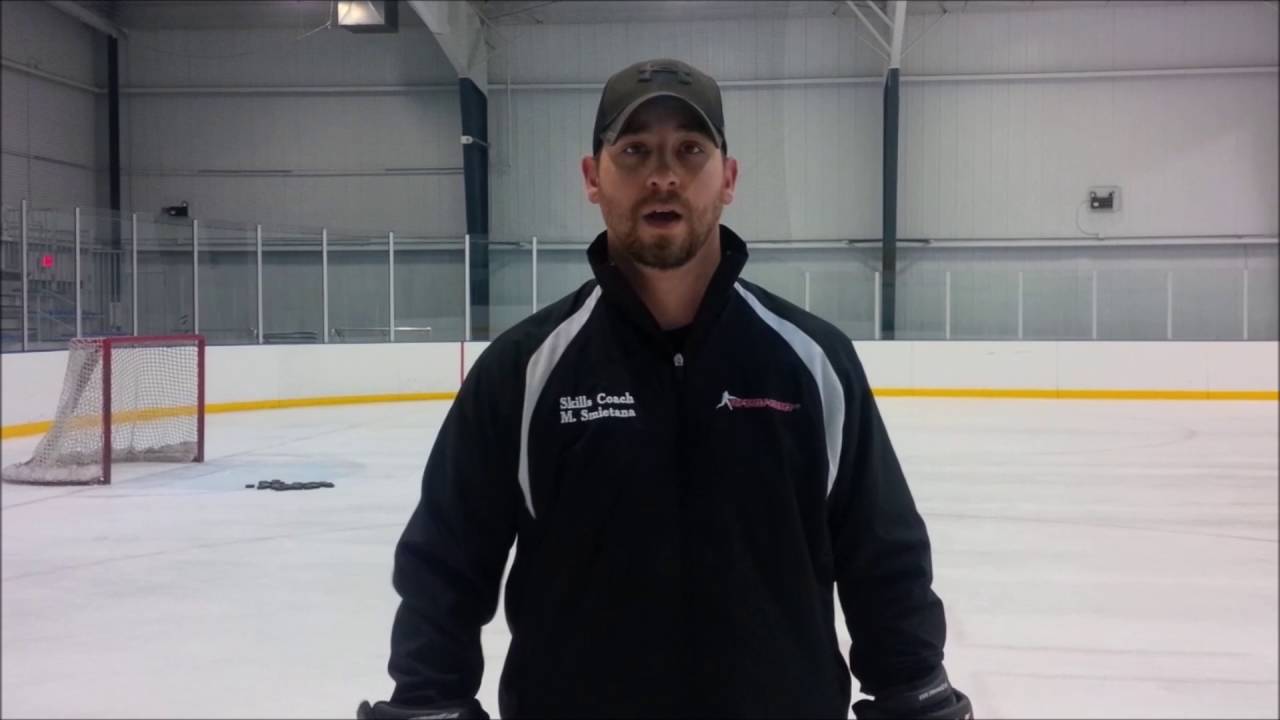Top Shelf Hockey Drill of the week 2 (Tight Turn Backwards) YouTube