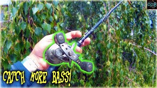 How To DETECT Subtle Bites When FISHING a BAITCASTING REEL ( bass fishing tips ).