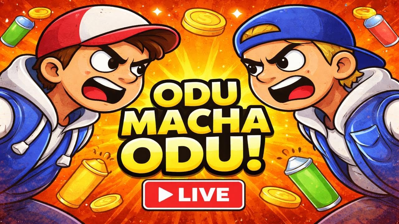 Odu Macha odu  |  10000 coins run  | #tonygaming16