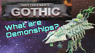How Daemonships Work in Battlefleet Gothic | Chaos Tactics Guide