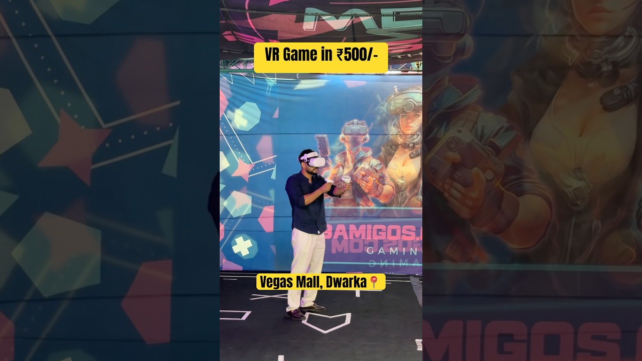 Enjoy VR Gaming🎮 in Vegas Mall, Dwarka😍