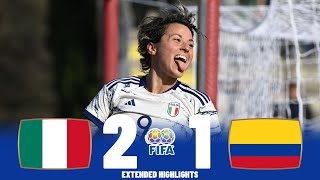 Italy vs Colombia | Highlights | Women's International Friendly 04/11/2023