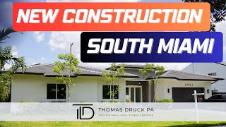 Exclusive Walkthrough: Luxury New Construction Home In South Miami  | ThomasDruckRealtor.com