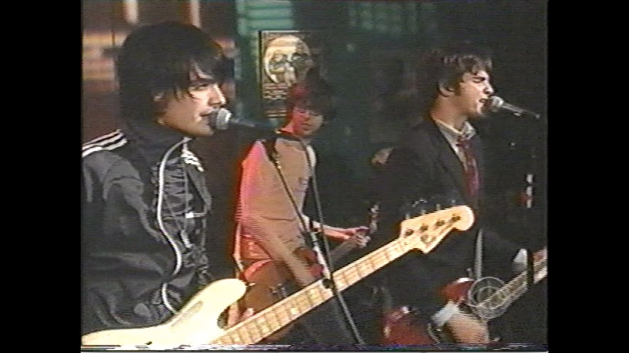 Phantom Planet on Late Late show with Craig Kilborn 2002