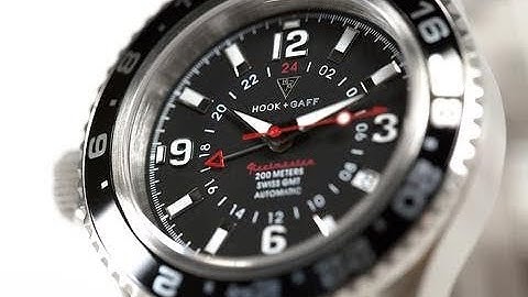 How to Wind the Fleetmaster Automatic Mechanical Watch | Hook + Gaff