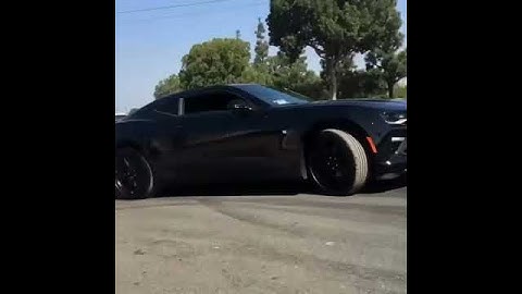 camaro 2018 ss muffler delete