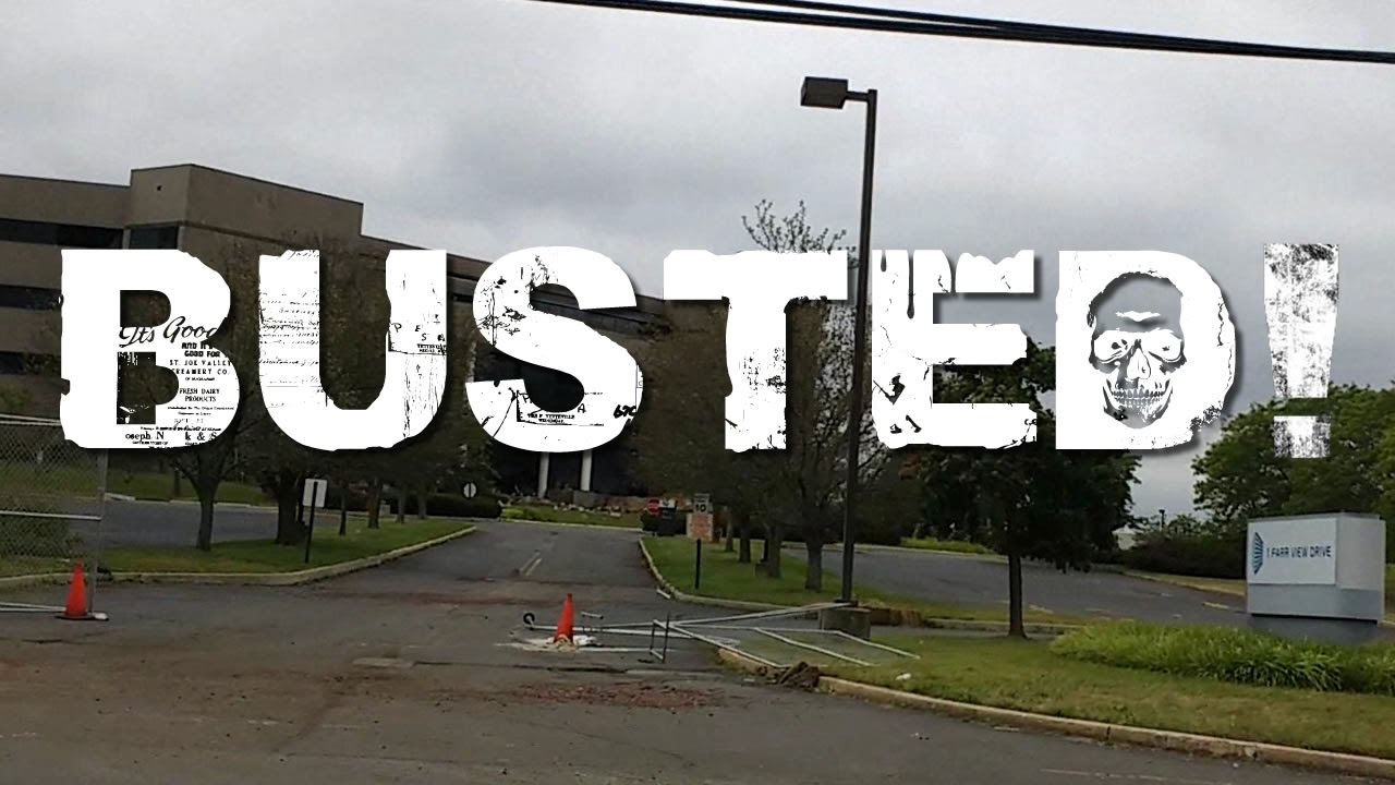 BUSTED! - Chased in Cranbury, NJ Abandoned Office Building - No Signal ...