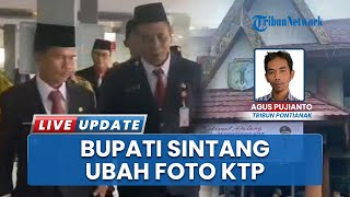 Ngantor Perdana Bupati Sintang Balawabup Ronny Ganti Foto Ktp Dan Tinjau Mal Pelayanan Publik