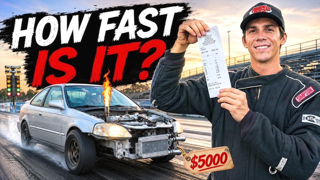 My Cheap Turbo Civic Is Actually FAST!