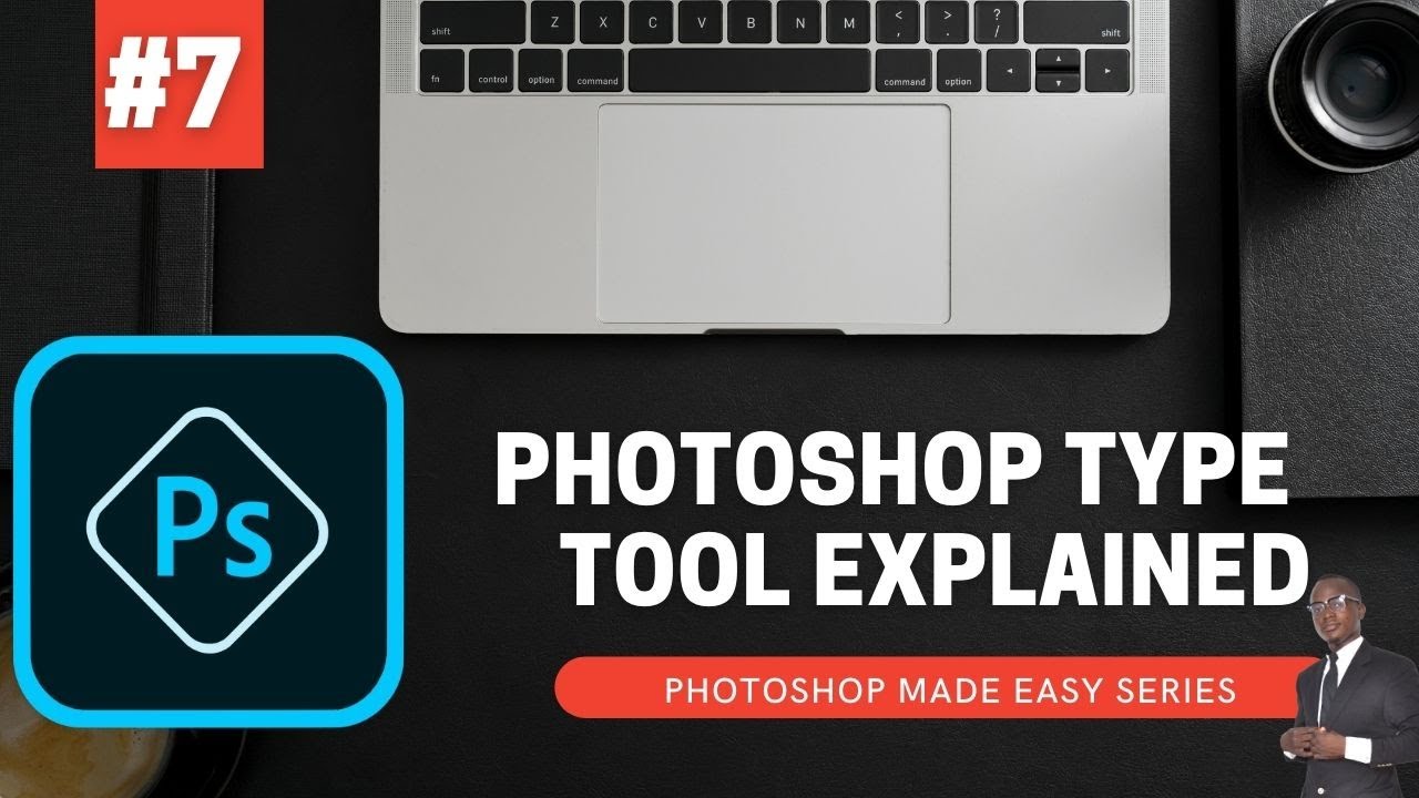 Using Type(text) Tool in Photoshop cc2020 - Photoshop made Easy series