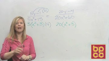 Math 099 Module 11.3 - Addition and Subtraction of Rational Expressions