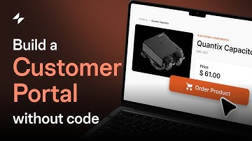How to build a Customer Portal with #NoCode | Glide Apps Tutorial