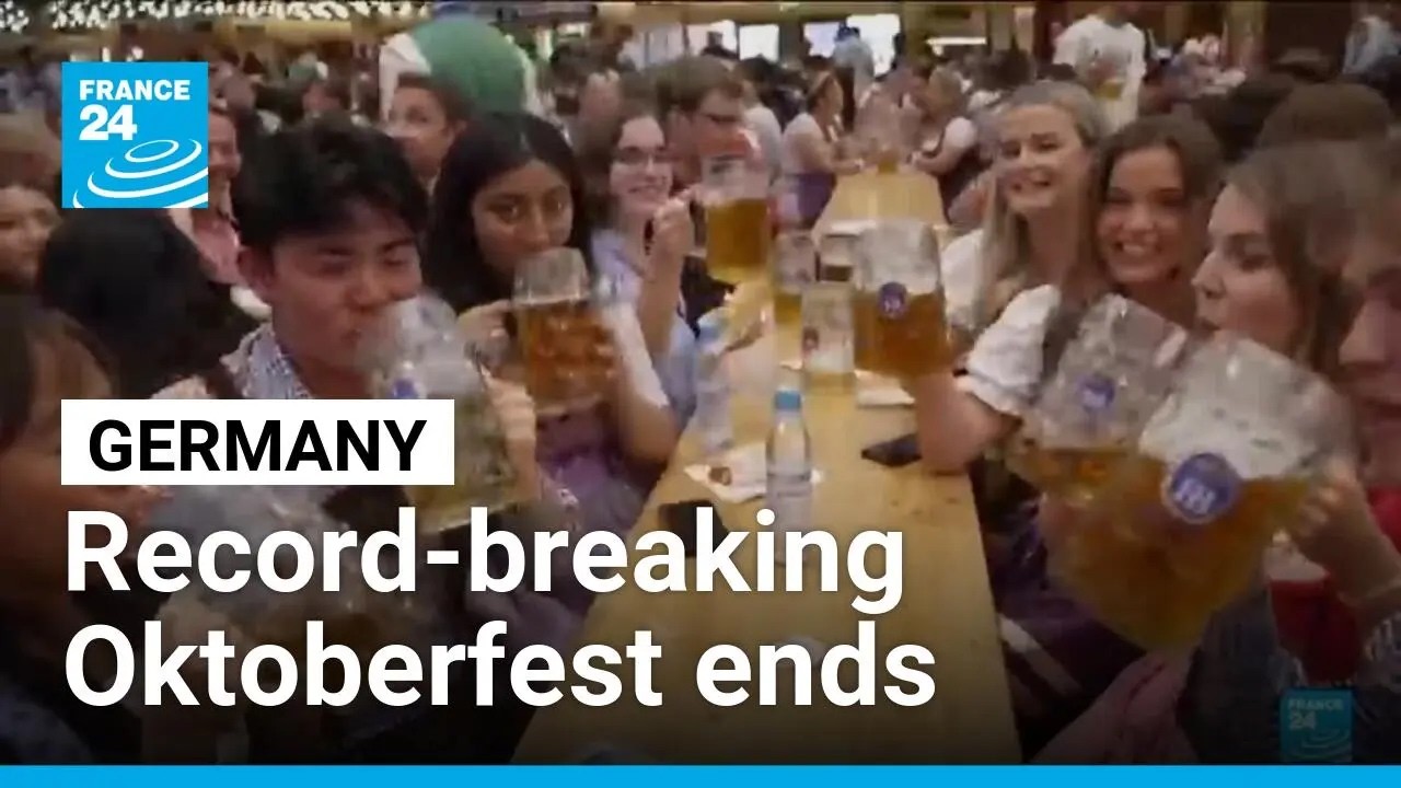 7.4 million visitors, 6.7 million litres of beer: Oktoberfest comes to an end • FRANCE 24