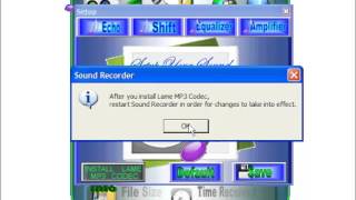 XP and Vista install Lame MP3 Codec