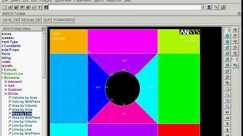 ANSYS Structured/Mapped meshing 02 (with audio)