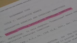 VIDEO: State committee tasked with improving Texas’ criminal justice system sits unfunded, unused fo