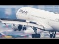 EXTREME close - up Departures and Landings - Boeing 747-8, Airbus A340-600 and more