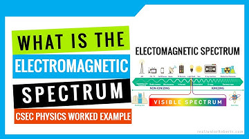 CSEC Physics Electromagnetic Waves - Worked Example | Junior Roberts