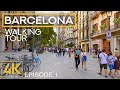 BARCELONA, Spain - 4K City Walking Tour - Episode #1 - Exploring European Cities