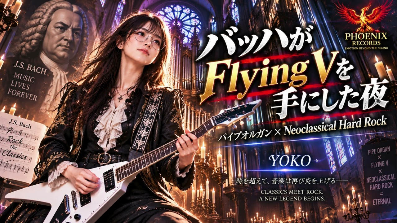 新・バッハがFlying Vを手にした夜｜パイプオルガン × Neoclassical