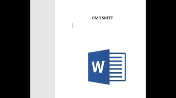 😮omr sheet in ms word  #shorts #msword #word #wordtricks #viral #tech