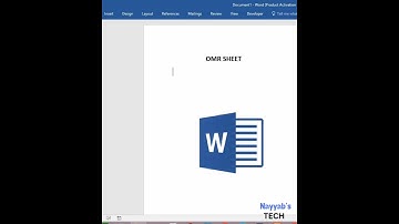 😮omr sheet in ms word  #shorts #msword #word #wordtricks #viral #tech