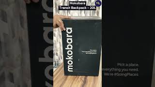 Mokobara Transit Backpack-20L 🚀🧳 #mokobara #unboxing #backpack  #shorts #laptopbags #travelbag