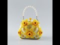 beautiful crochet hand purses and shoulder bag wonderful style and color