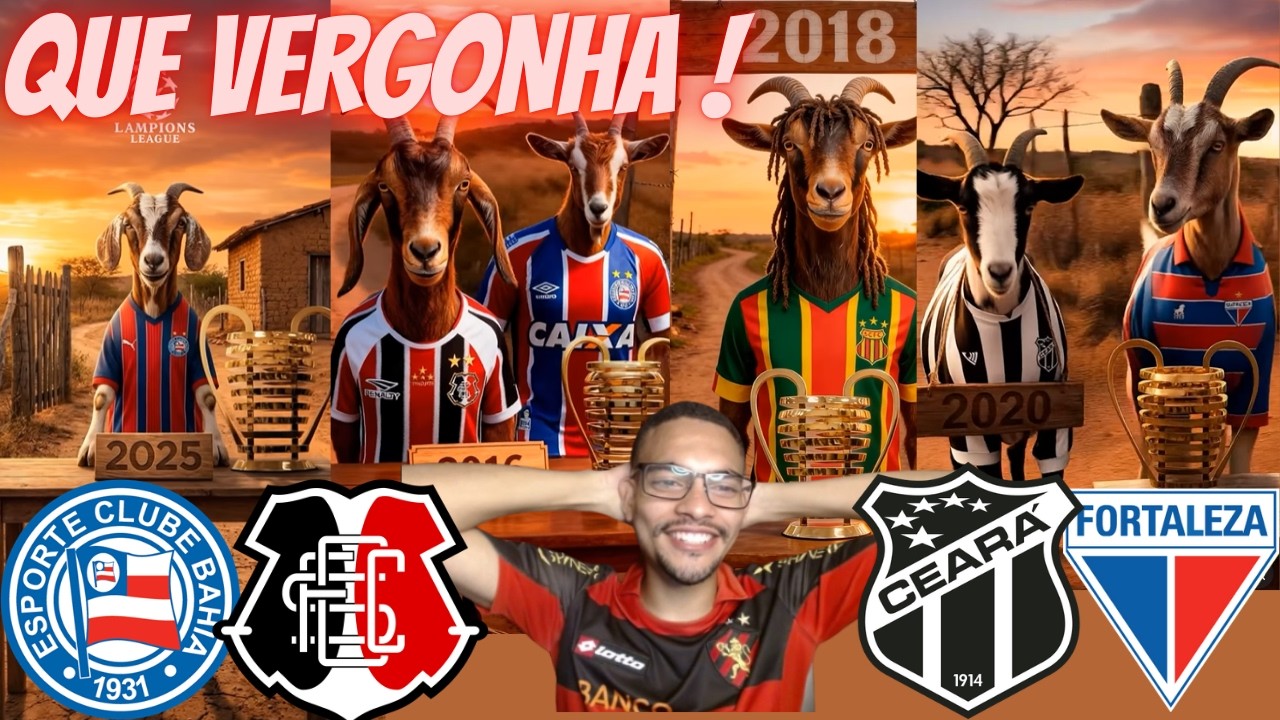 🏆COPA DO NORDESTE 2026 ! O SPORT NÃO GANHOU NADA NOS ÚLTIMOS 10 ANOS | ATÉ O SANTA C GANHOU