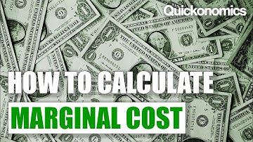 How to Calculate Marginal Cost