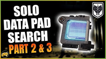 Destiny 2 - Edge of Fate - Solo Data Pad Search Part 2 & 3 (Seasonal Challenges)